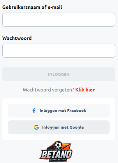 betano account aanmaken